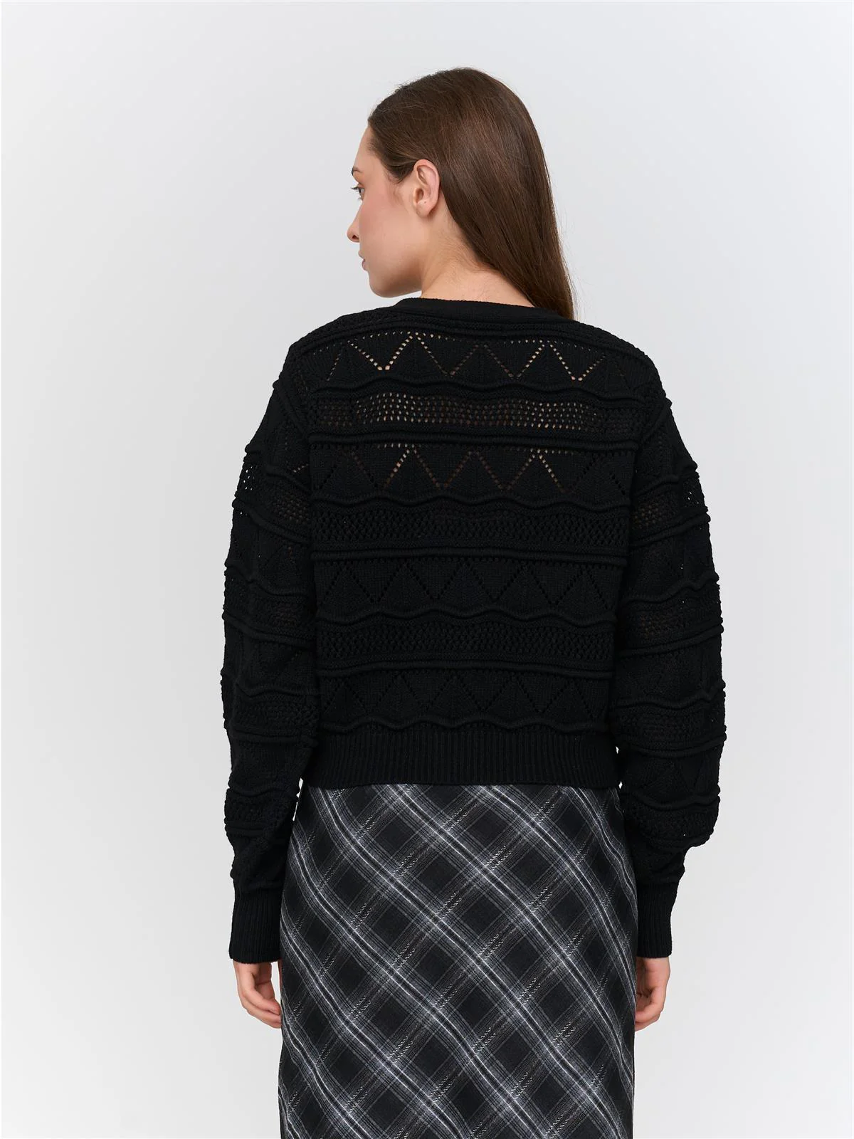 Cardigan in Schwarz - Image 3