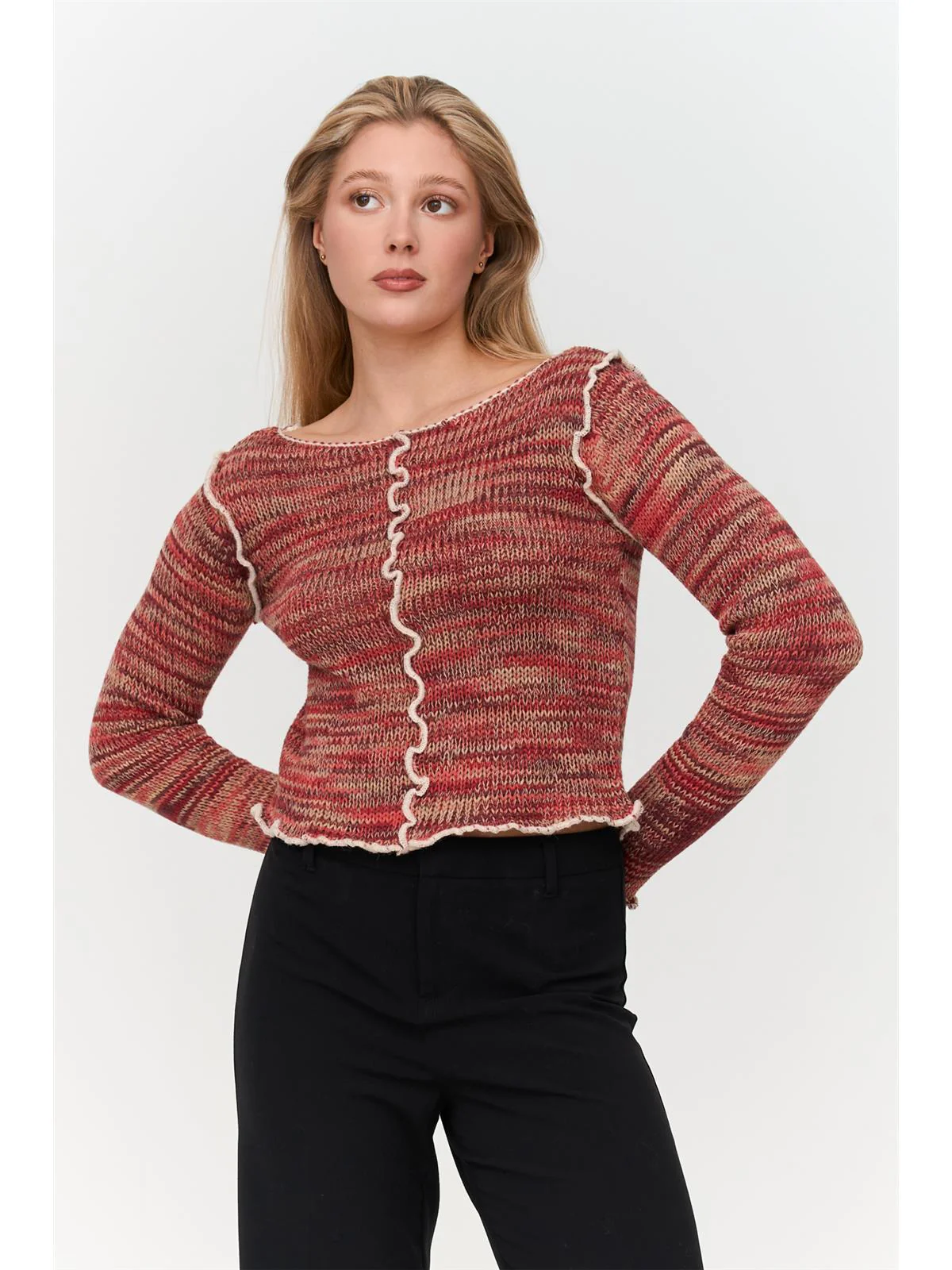 Pullover meliert - Image 5